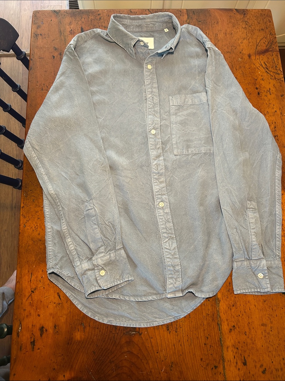 NN.07 Cohen. Casual Light Blue Men's Button-Down Shirt